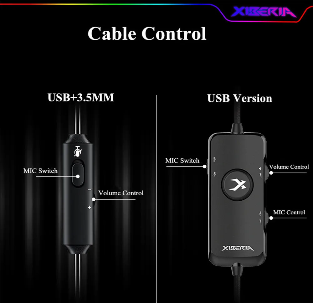 Оригинальная игровая гарнитура Xiberia V20 для PS4 новая Гарнитура xbox One с USB + 3 5 мм/USB 7 1