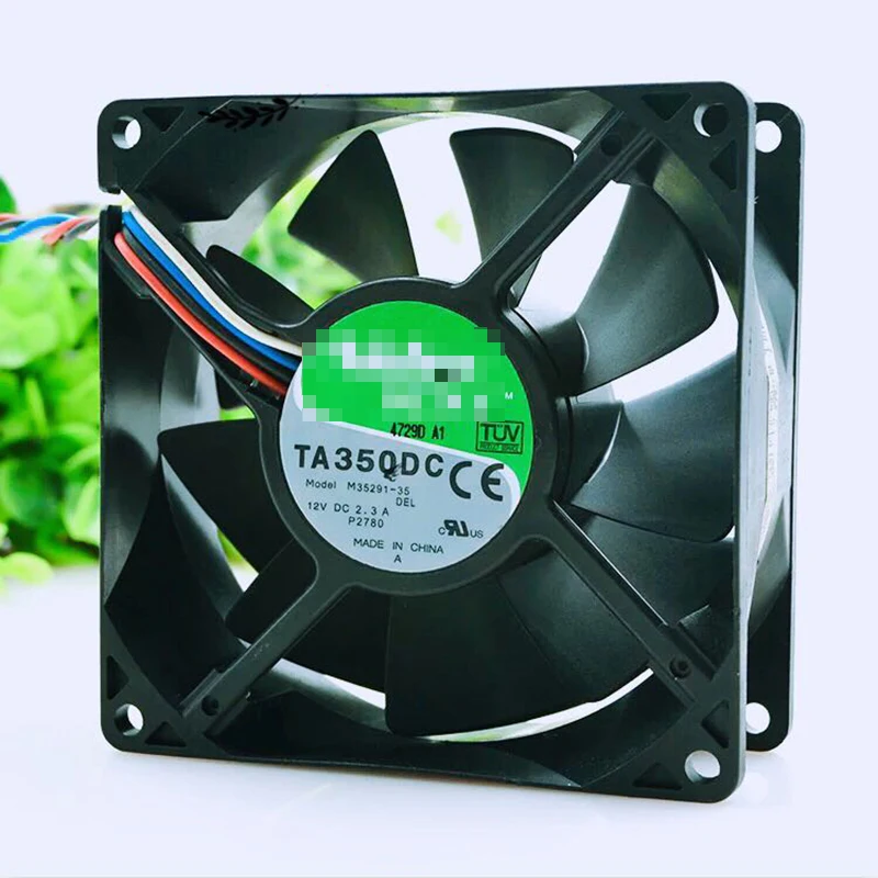 Для охлаждающего вентилятора Nidec TA350DC M35291 35 92*92*38 мм 12V 2.3A 4pin PWM|Кулеры и системы