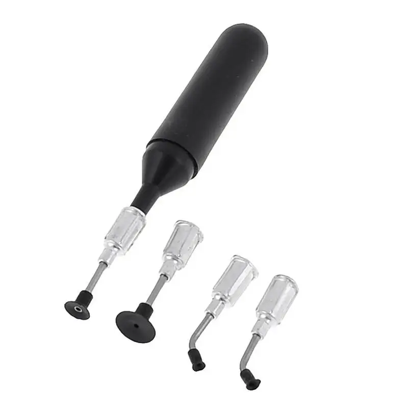 Миниатюрная вакуумная всасывающая ручка IC SMD 4 всасывающих головки инструменты