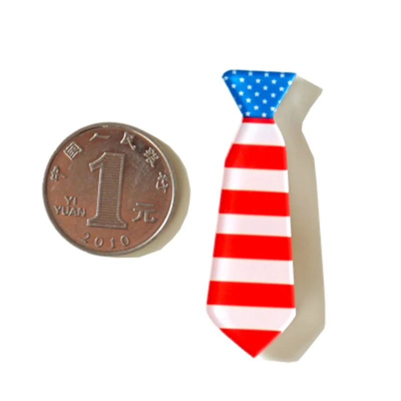 Милый простой стиль Значки для радиооочков 3D акриловая брошь одежды сумок