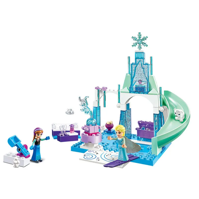 Конструктор Снежная королева совместимый замок Arendelle набор игрушек сделай сам