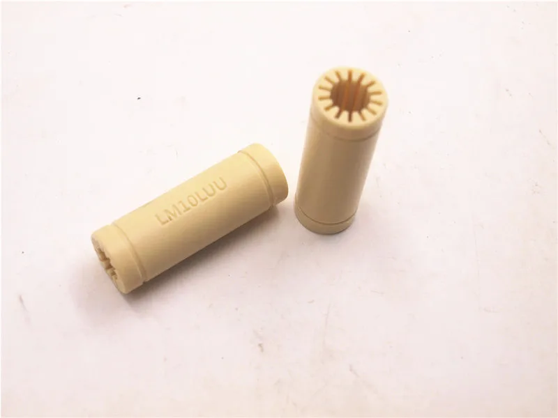 Funssor 1 шт. Твердые полимерные LM10LUU линейные подшипники втулка 10 мм Prusa Mendel DIY CNC Motion