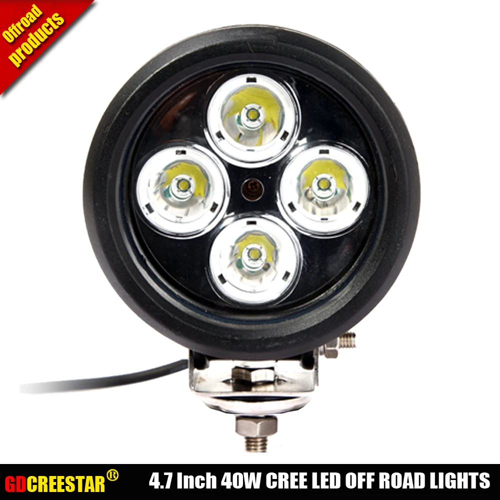 5 дюймовый круглый 40 Вт светодиодный противотуманная фара 12V 24V Led пятно света