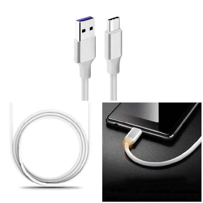 1 м 5A USB Type C QC 3 0 Супер быстрая зарядка кабель передачи данных для смартфонов JR