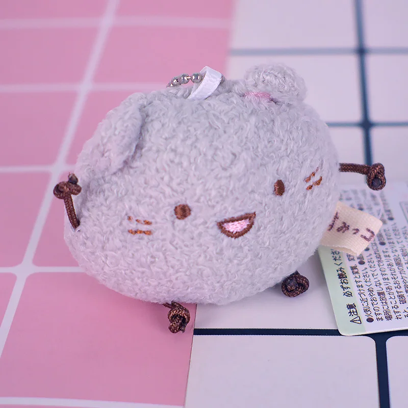 1 шт. Sumikko gurashi домашние Мультяшные плюшевые куклы брелок пушистый кукольный брелок игрушки брелок подвеска унисекс подарки Новинка - Цвет: see chart