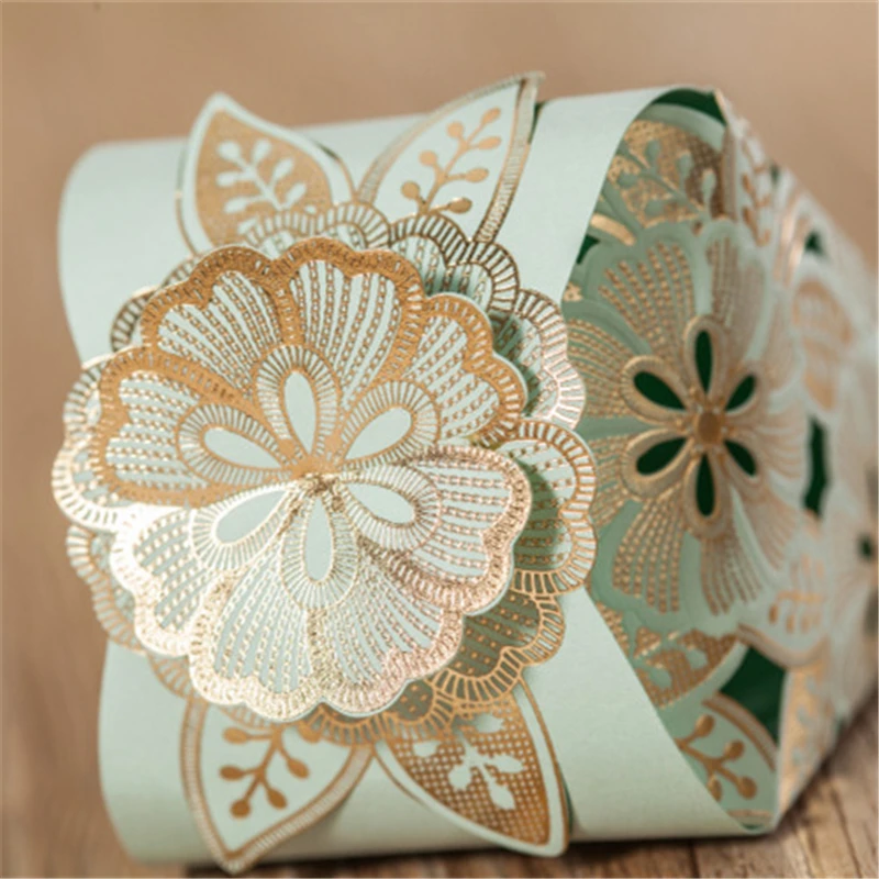 Романтическая Свадебная шоколадная конфета цветок Крещение розовая фотография