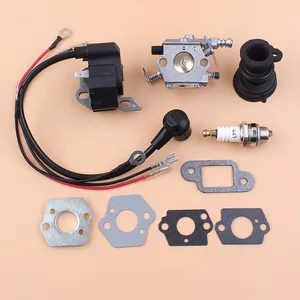 Модуль катушки зажигания карбюратора, прокладка, Свеча зажигания для STIHL MS250 MS230 MS210 021 023 025, бензопила Walbro Carb