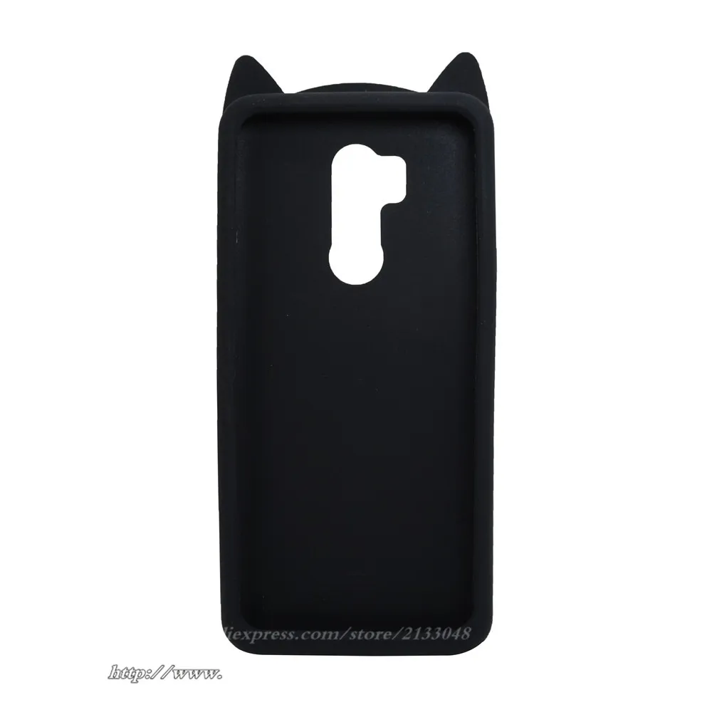 Soft Silicon Cover For LG G7 Case 6.1 inch 3D Cartoon smile Cat Cases G 7 Back Phone for |