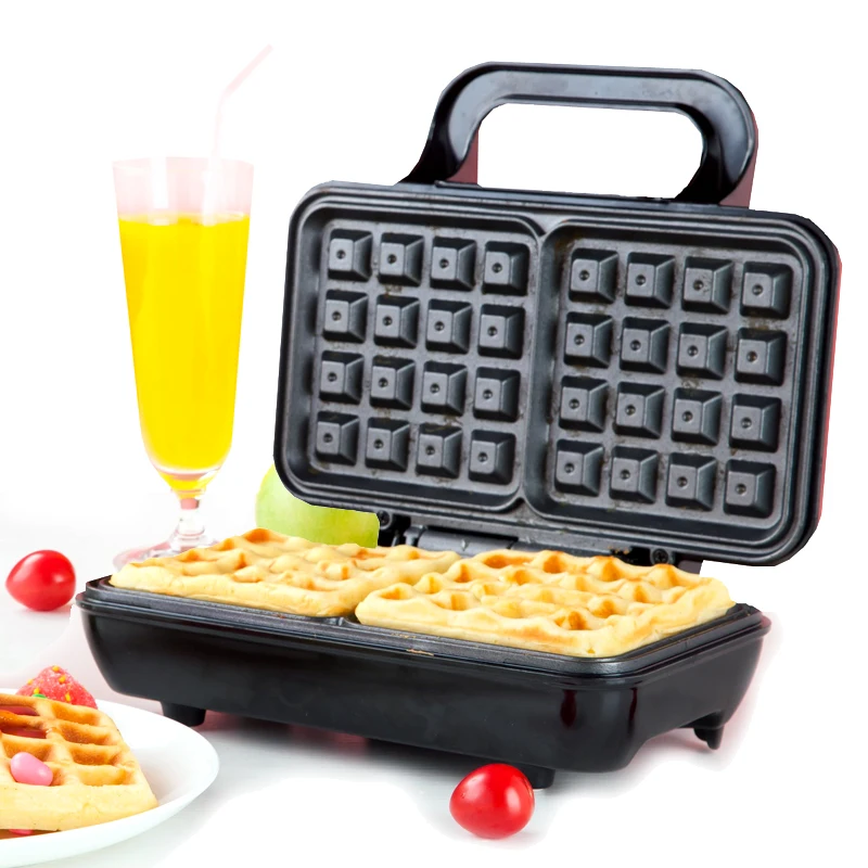 Вафельные машина Бытовая из нержавеющей стали Кекс торт барбекю сэндвич омлет