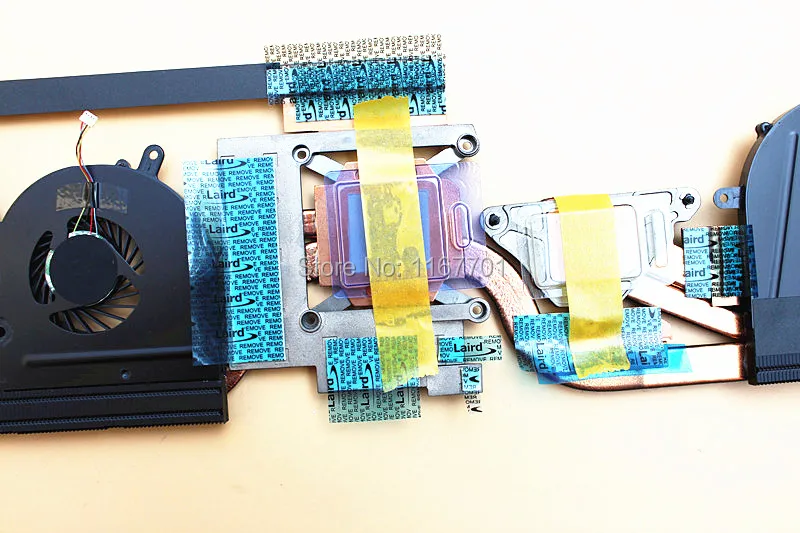 Новый оригинальный ноутбук/ноутбук процессор GPU радиатор охлаждения и