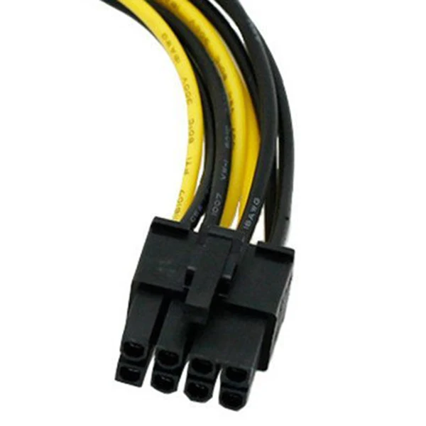 2 шт. PCI Express силовой кабель адаптер 8 контактный разъем PCIe к Molex male