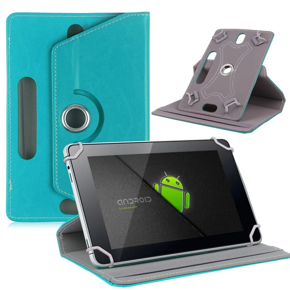 Универсальный 8 &quotдюймовый чехол для планшета Вращающийся Кожаный