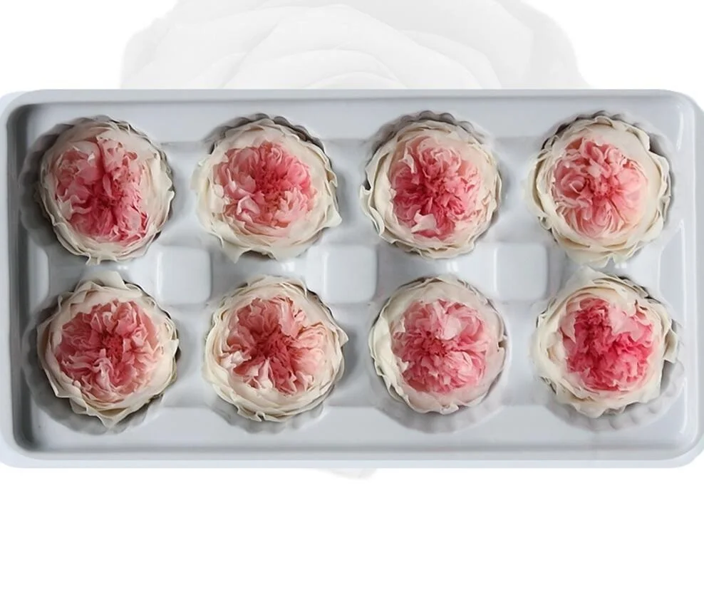 8pcs 4-5cm Preserved Flower Austin Rose Bud Head For Wedding Party Holiday Birthday Velentine's Day Gift Favor | Дом и сад