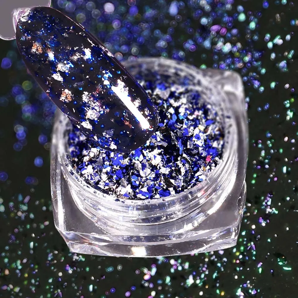 3 шт BEAUTYBIGBANG зеркало для дизайна ногтей алюминиевые блестки хромированные Блестки для ногтей акриловая пудра погружающаяся пудра для украшения ногтей