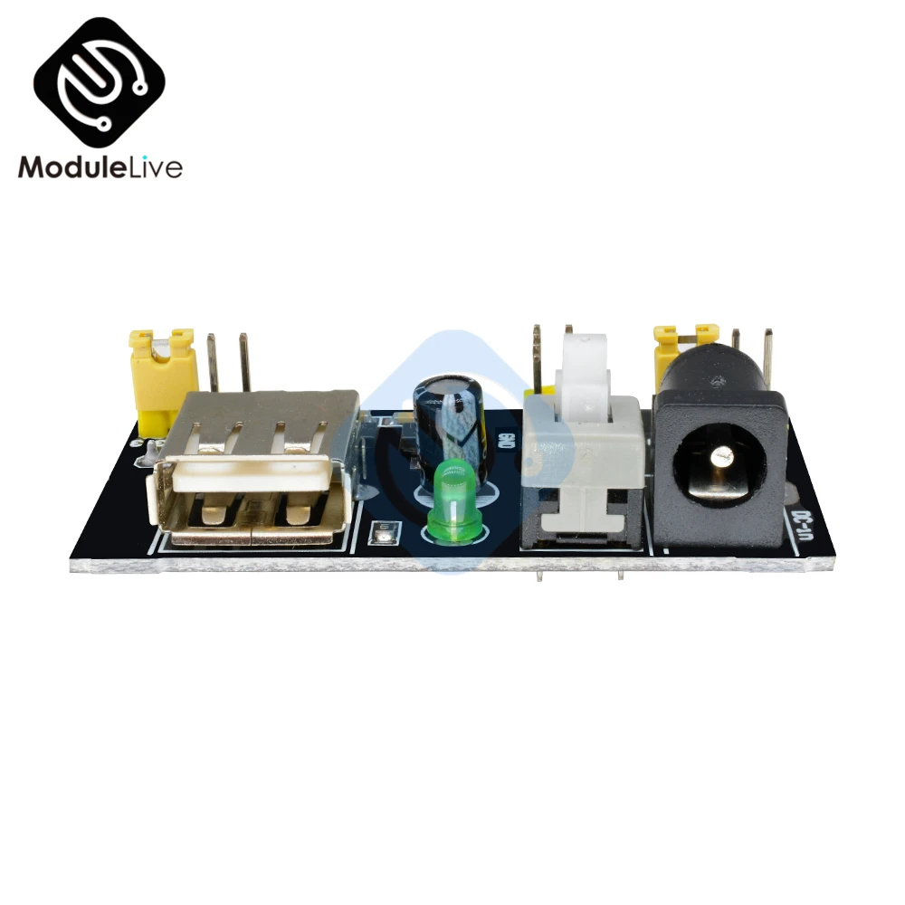 MB102 мощность MB 102 Макет Блок питания 3 V 5V Для Arduino Solderless Хлеб Diy электронная