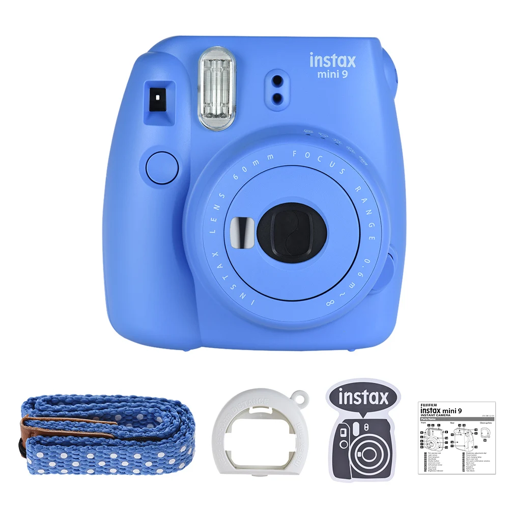Fujifilm Instax Mini 9 мгновенная камера пленочная камера с зеркалом для селфи 5 цветов Fujifilm Instax Insta camera