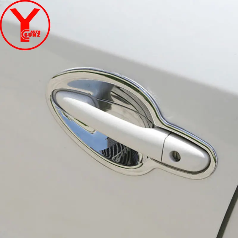 Хромированная Крышка для дверных ручек вставляемая чаша mazda cx5 cx 52013 2014 2015 2016