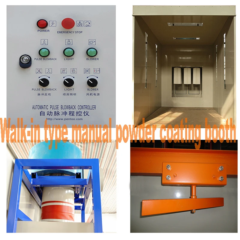 Customize Electrostatic Spraying Equipment for Powder Coating Booth | Автомобили и мотоциклы