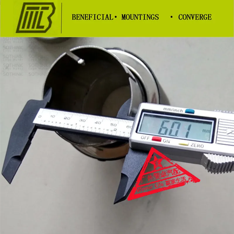 Лидер продаж универсальный кончик 1 шт. стайлинга автомобилей akrapovic входе 60 63 мм