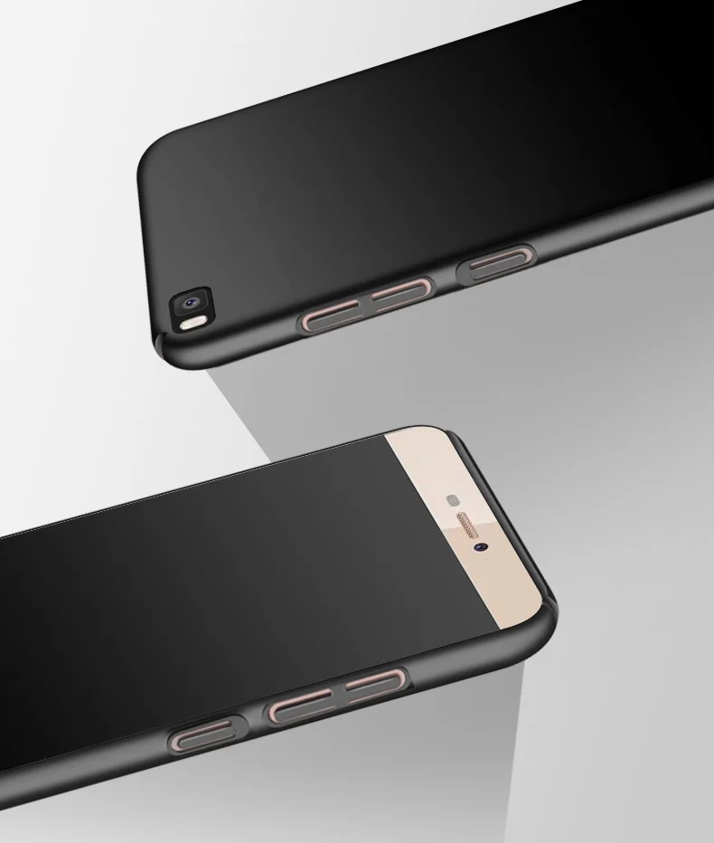 Чехол для Huawei P8 lite 2015 Ультратонкий ТПУ Жесткий стильный чехол-накладка гладкий