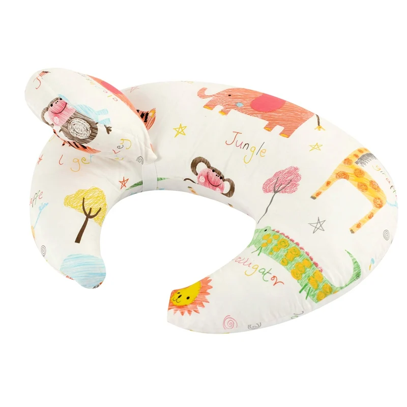 

Cute Cartton Brestfeeding Pillow With Shoulder Girdle,Newborn Baby Feeding Nursing Pillow Infant Cotton Pillow Anti-choking