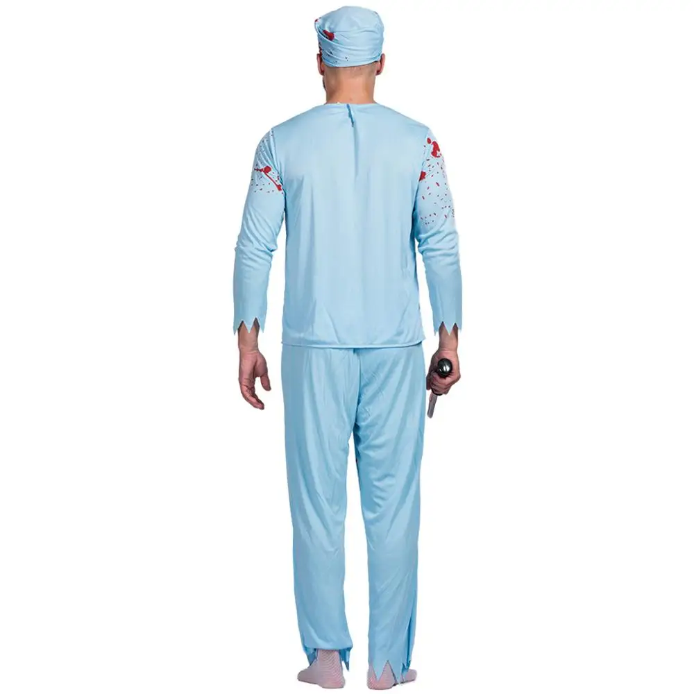 Для мужчин с изображениями из сериала Ходячие мертвецы доктор Зомби костюм