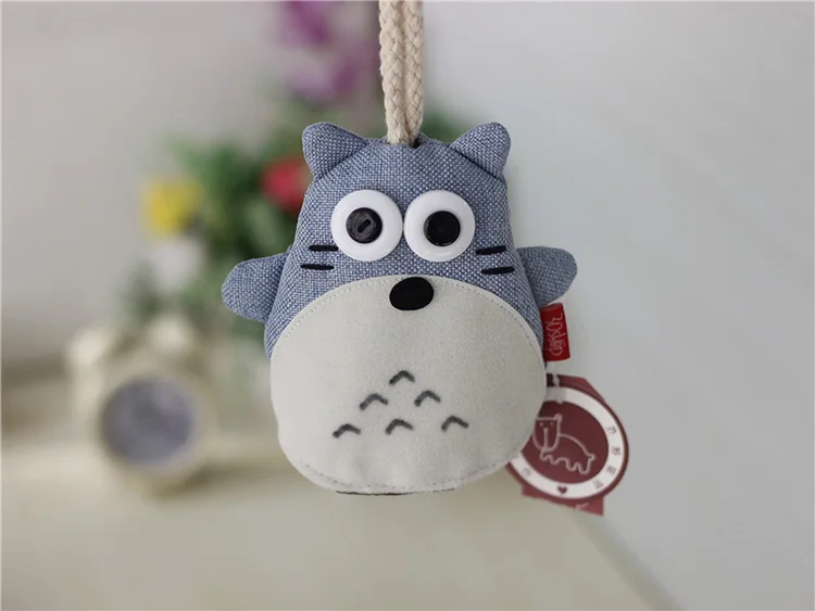 Держатель бумажника для ключей с рисунком из мультфильма, органайзер, тканевая сумка для ключей с кулиской, ключница, брелок для ключей, подарок для девочек и женщин