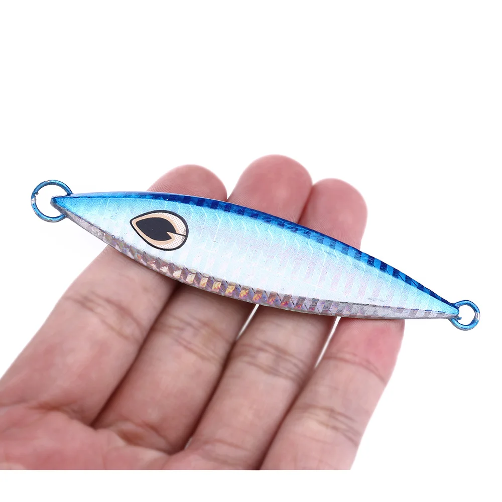 

HENGJIA 10pcs Lead Bait Metal Fishing Lures Jig Wobblers 20G 30G 40G 60G