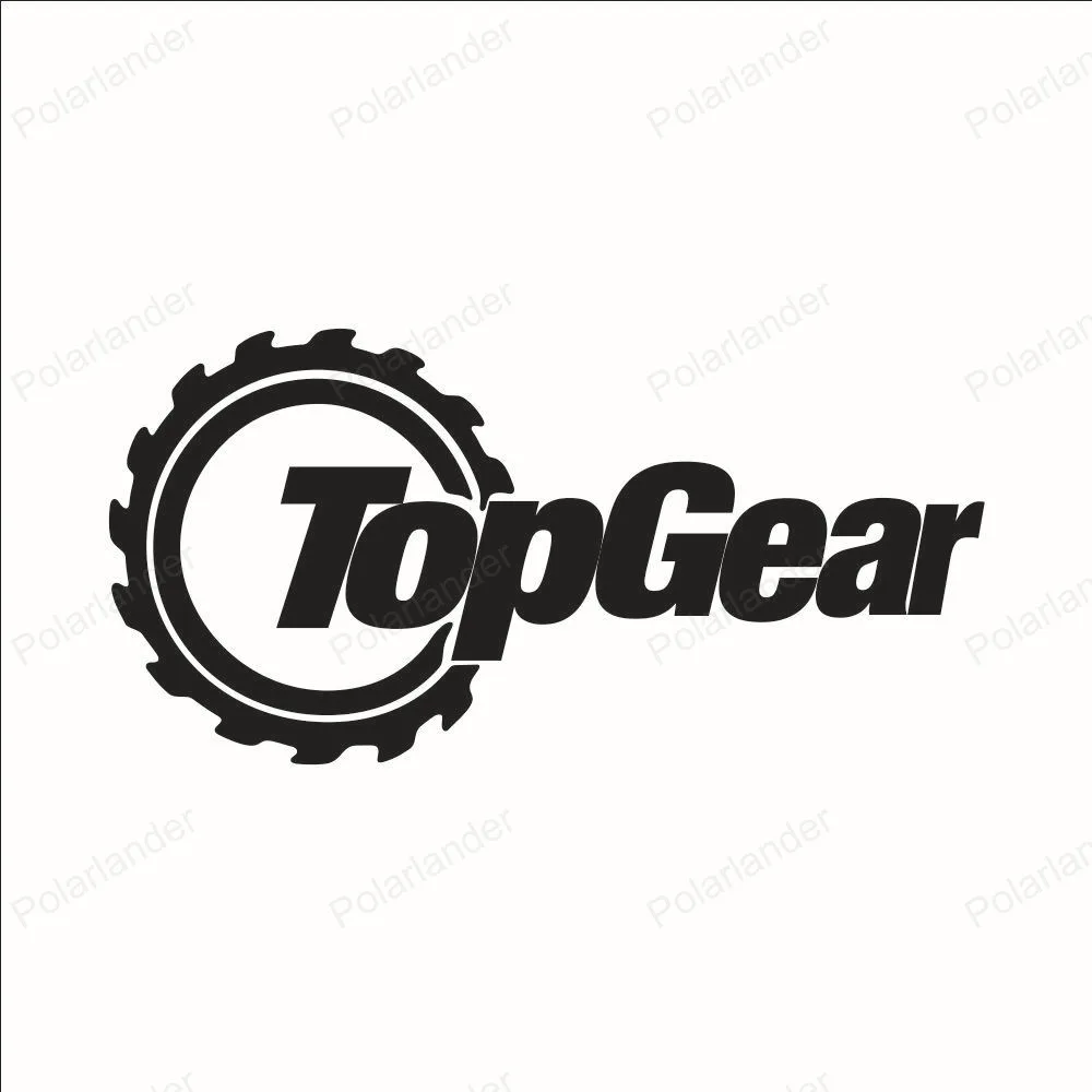 Крутые креативные 20*10 см TOPGEAR забавные персонализированные автомобильные