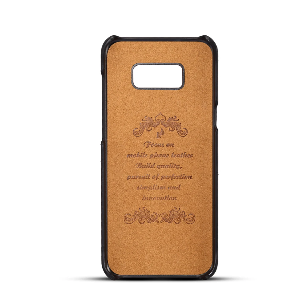For Samsung S8/S8PLUS Luxury Brand Leather With Card Case Mobile Phone Shell Coque Fitted Cases | Электроника