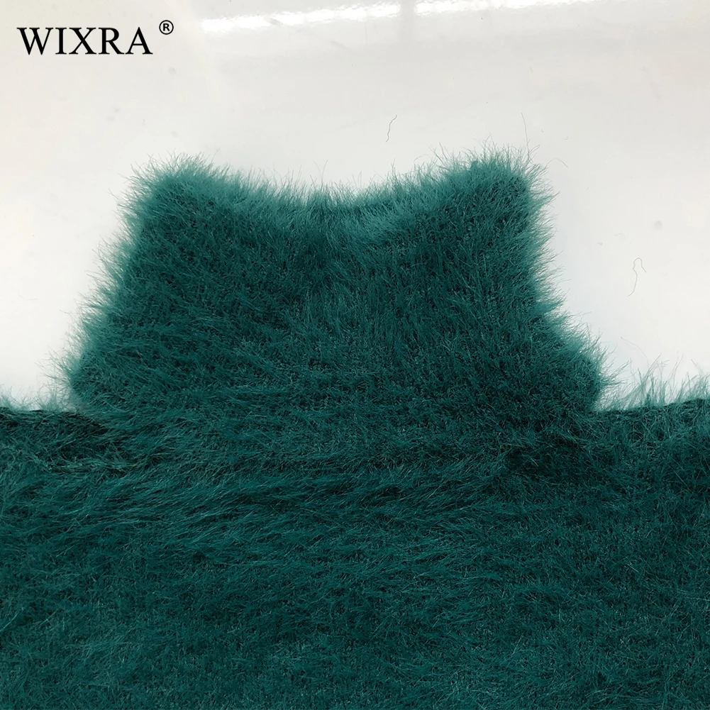 Wixra 2018 Autumn Winter Hot Fashion Women Sweaters And Pullovers Turtleneck Knitted Hollow out Soft Knit Jumpers | Женская одежда