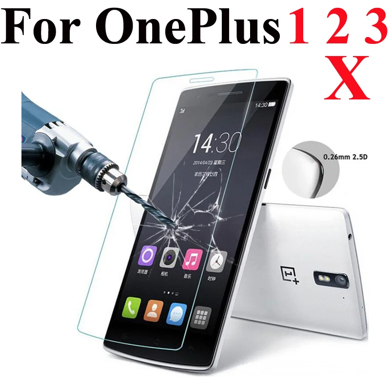 2.5D взрывозащищенное HD закаленное стекло для OnePlus 6t 5X1 + 3 Two A0001 A2001 ультратонкая