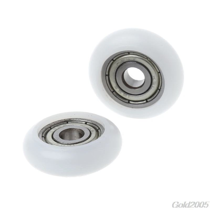 10 Pcs 5x23x7.3mm Nylon Plastic Carbon Steel Bearings Pulley Wheels Embedded Groove G08 Whosale&DropShip | Обустройство дома