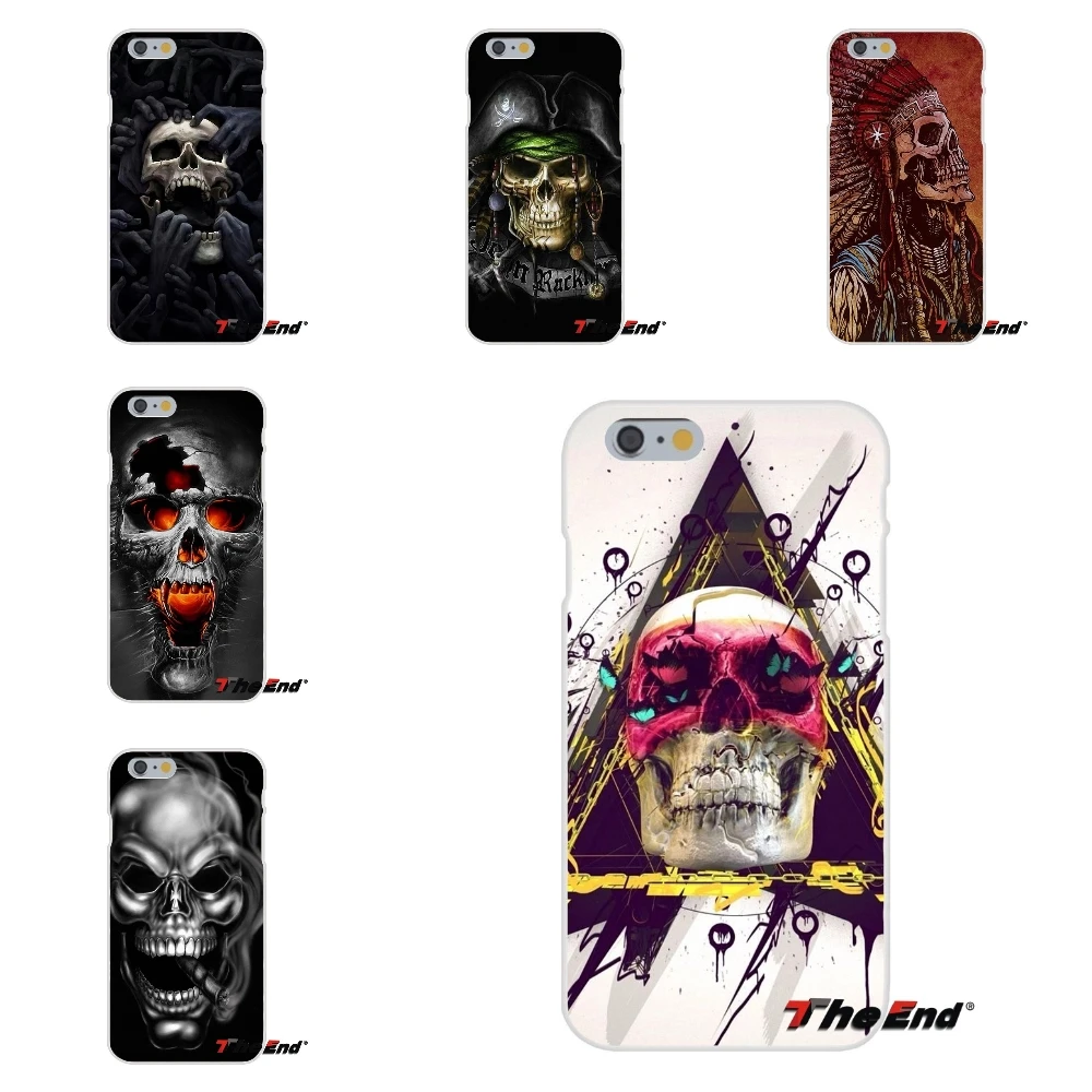 Черные растения Цветочный череп искусства силиконовый чехол для сотового