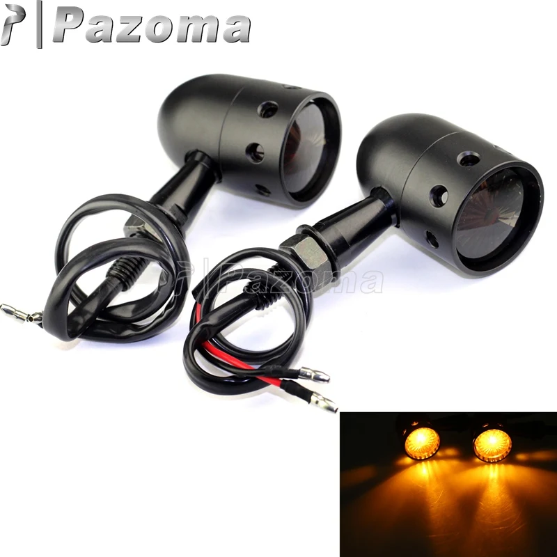 

Universal Motorcycle Retro Turn Signal Light Aluminum Brake Lamp Blinker Indicator Light for Harley Chopper Bobber Cafe Racer