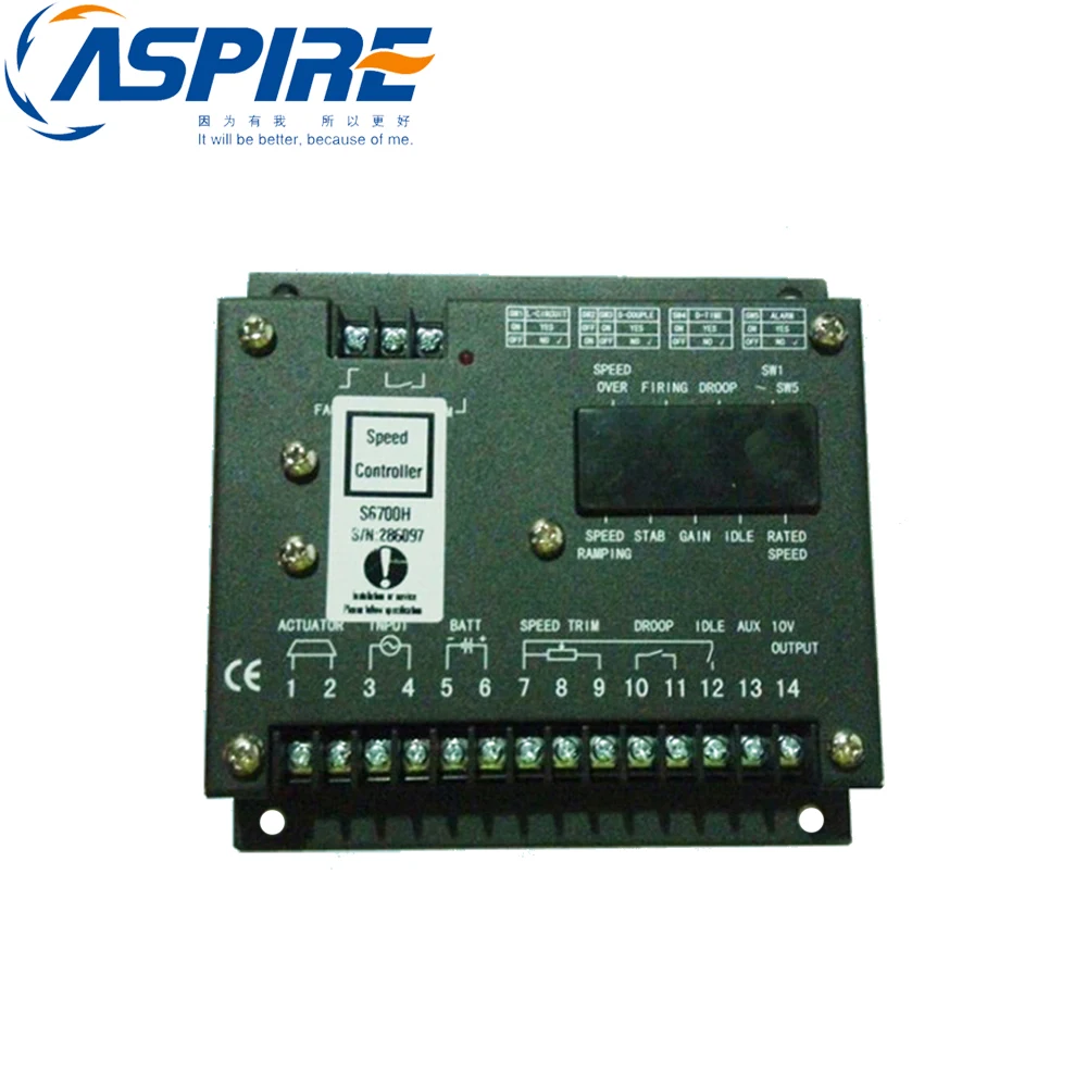 

Free Shipping Generator Speed Control Board S6700H