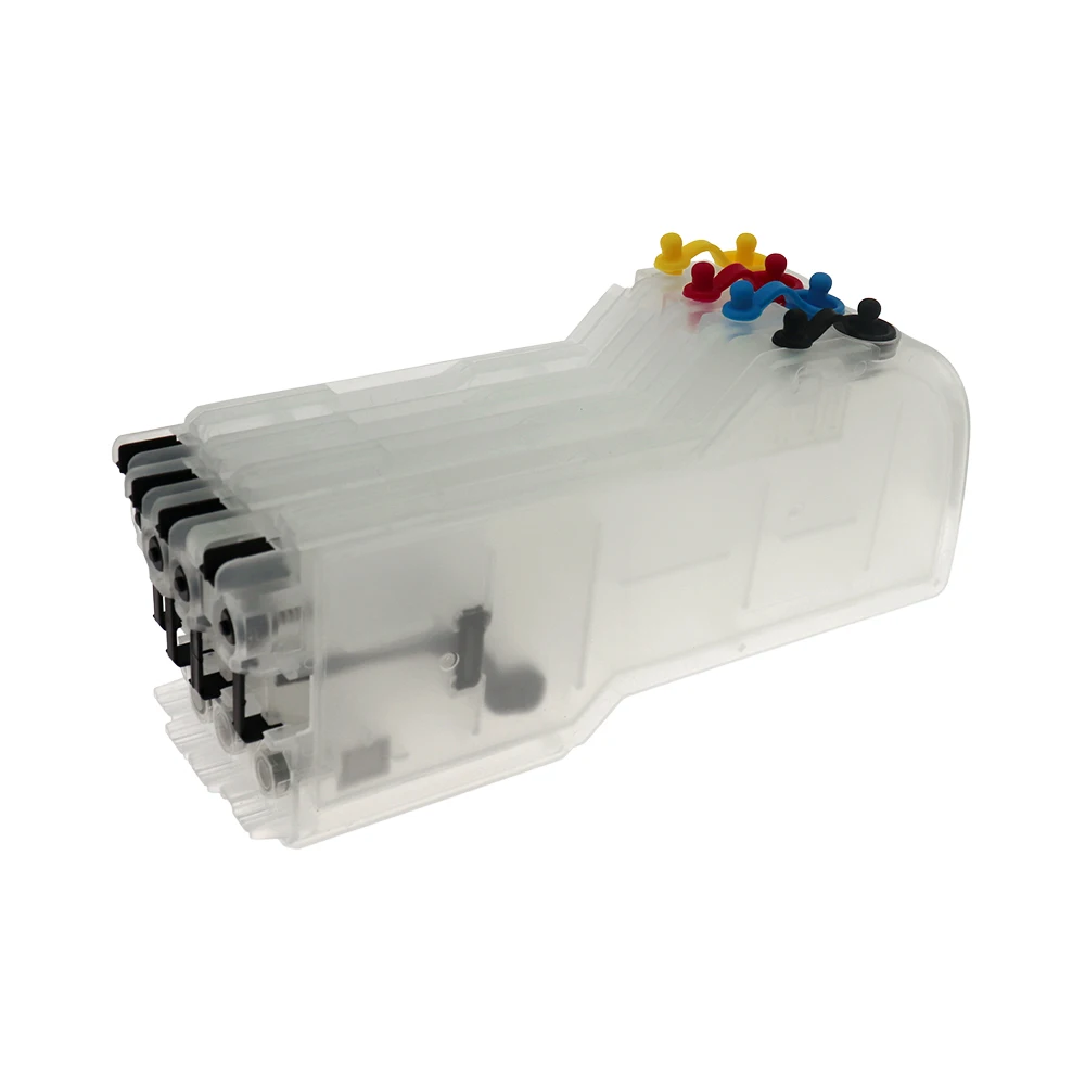 Многоразовый LC11 LC16 LC38 LC61 LC65 LC67 LC980 LC1100 чернильный картридж для Brother DCP J140W 145C 165C|ink
