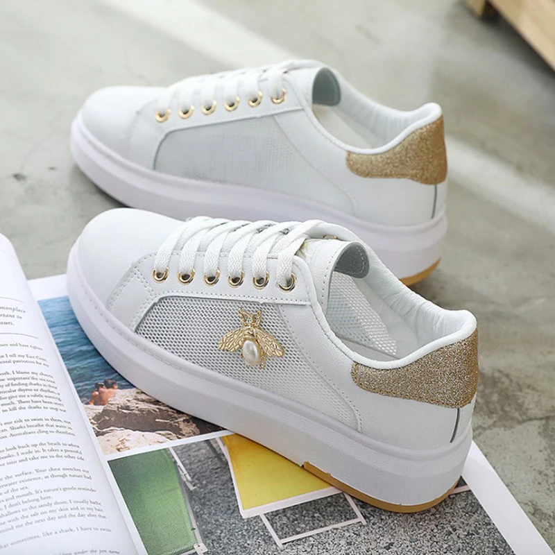 Женские кроссовки коллекция 2019 года сезон лето женская повседневная обувь из