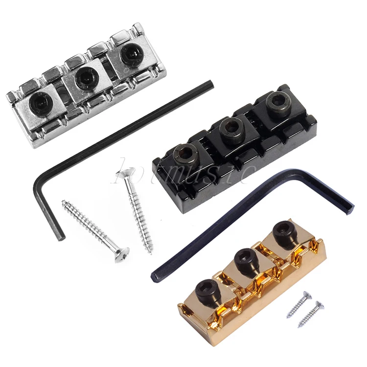 Гитарные запчасти Гайка хром + золото черный | Спорт и развлечения