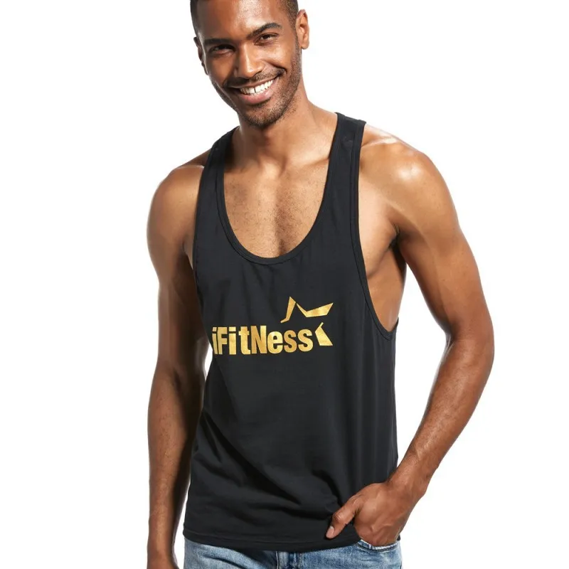 

Summer Men Sports Tank Tops Running T Shirts Fashion Sleeveless Fitness Vest Sexy Undershirts Sportswear Size XXL