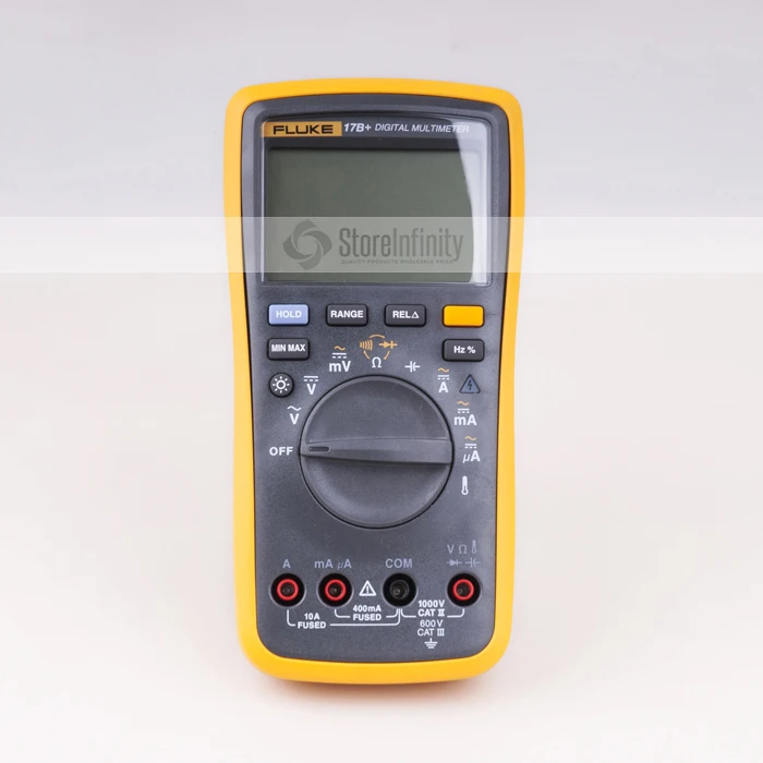 Фото Fluke 17B + PLUS Цифровой мультиметр (с подсветкой) Holdpeak HP-605A Зажим адаптер 600A AC/DC ток Fluke 17B + PLUS Цифровой мультиметр (с подсветкой) Holdpeak HP-605A Зажим адаптер 600A AC/DC ток