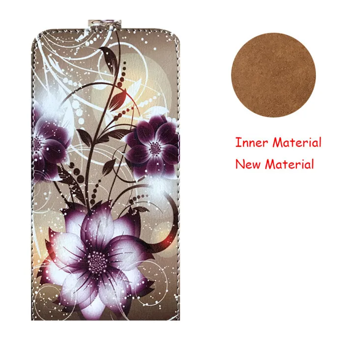 Лидер продаж мультфильм живопись искусственная кожа флип чехол для DEXP Ixion MS155