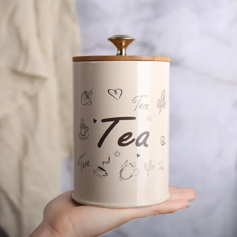 1-3 шт. резервуары для хранения, пыленепроницаемые бамбуковые крышки для чая, кофе, сахара, утюга, кухонная утварь, многофункциональная коробка, чехол для дома, банка, бутылка