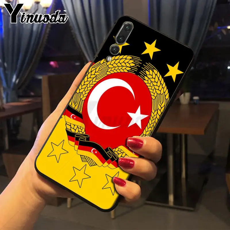 Yinuoda флаг Турции волк Мягкий силиконовый чехол для телефона huawei p20 pro p20lite mate10pro nova3i