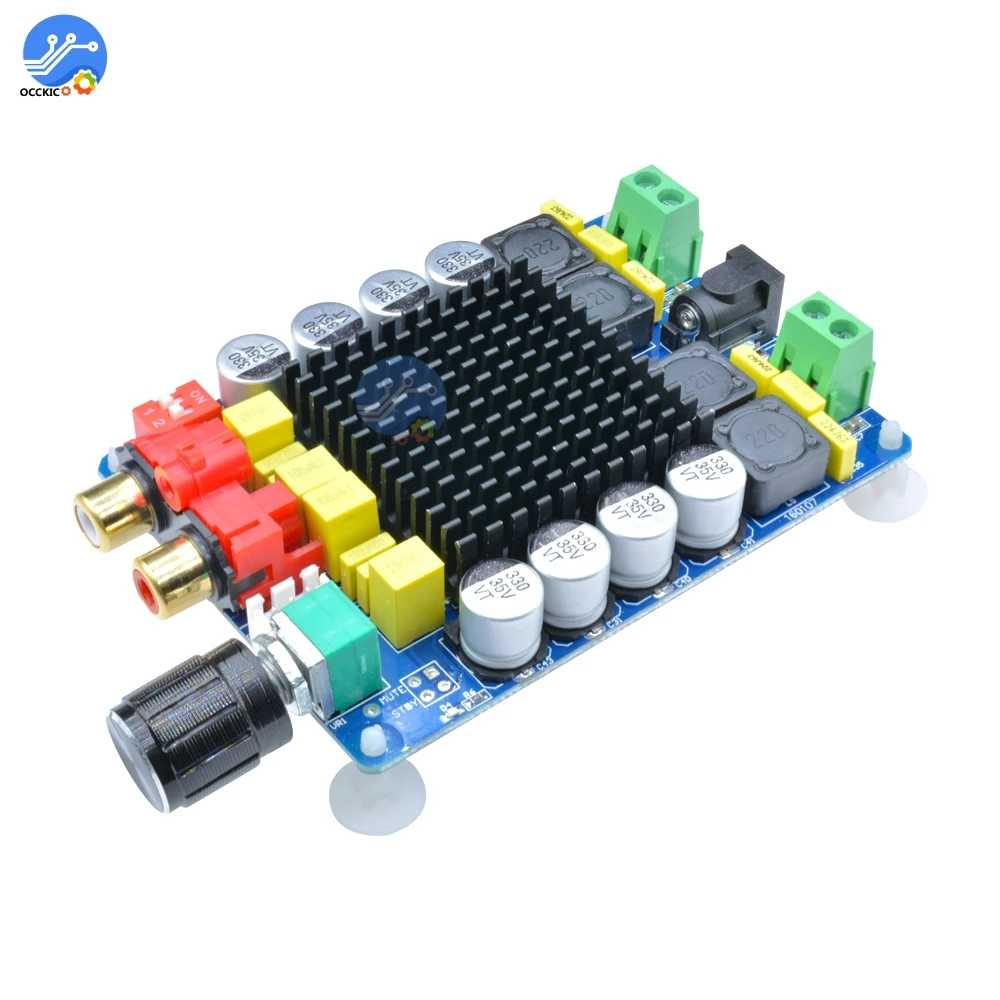 TDA7498 цифровой аудио усилитель плата DC 24 V 2*100 W высокой мощности двухканальный