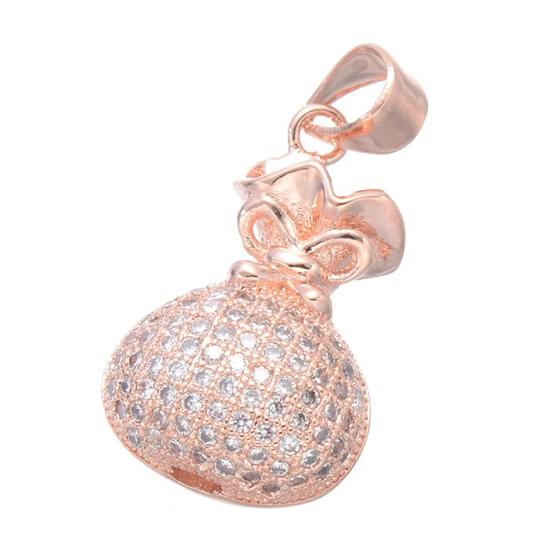 Модные ювелирные изделия с микрозакрепкой блестящий циркон цепочка для денег