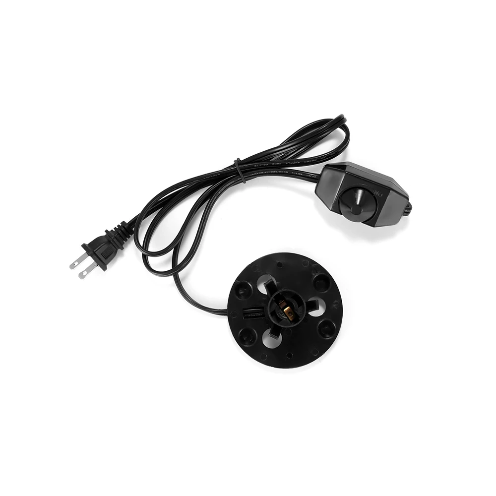 Гималайская Соляная Лампа Электрический силовой кабель светорегулятора шнур