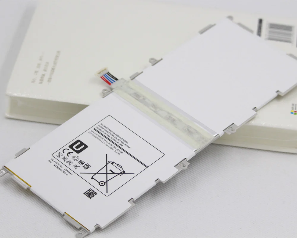 

10 шт./лот Tab батарея EB-BT530FBU для Samsung GALAXY Tab 4 SM-T530 T531 T535 T537 T533 T535 6800 мАч планшет EB BT530FBU батареи