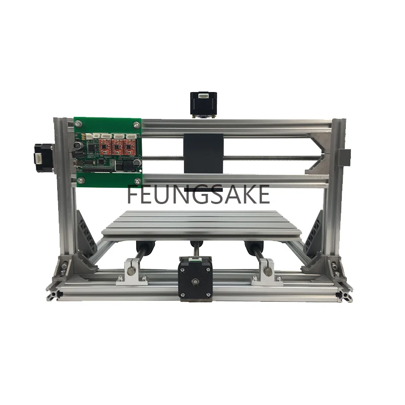 Гравировальный станок с ЧПУ 2418 + лазер 2500 мвт 3 осевой мини для самостоятельного