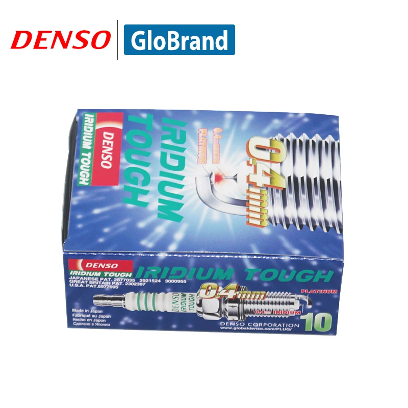 Автомобильная свеча зажигания DENSO для Volvo S40 S80L NISSAN Teana Hyundai SONATA двойной Иридиевый